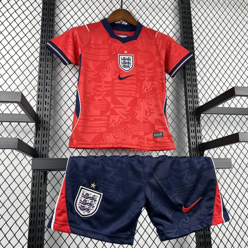 2026 England Away Shirt Kids Size--2