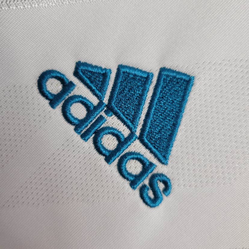 2017/2018 Retro Long Sleeve Real Madrid Home--3