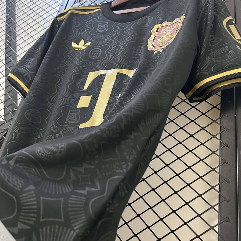 2024/2025 Bayern Munich 125th Anniversary Edition Black Shirt--7