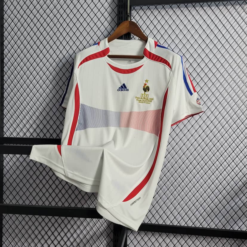 2006 Retro France Away Shirt--2