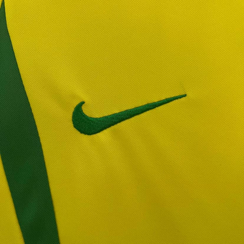 2002 Retro Brazil Home Shirt Kids Size--4