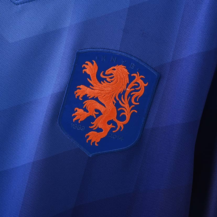 2014 Retro Netherlands National Team Away Shirt--4