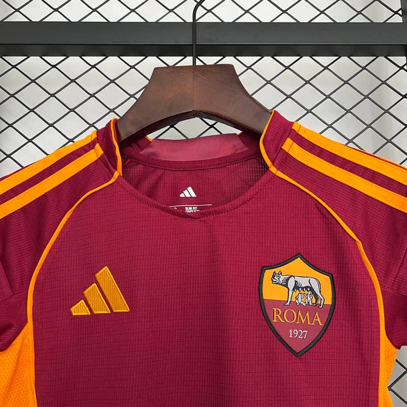 2025/2026 Roma Home Jersey Kids Size--2