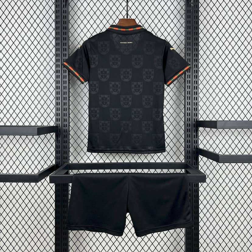 2026 Portugal Special Edition Black Shirt Kids Size--1