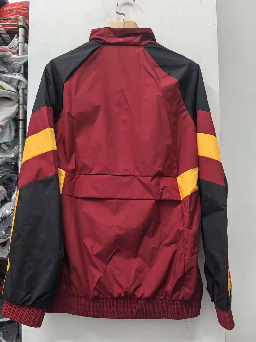 2024/2025 Roma Windbreaker Red Jersey--2