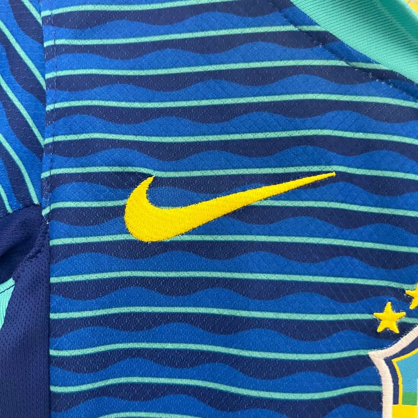 2024 Brazil Away Shirt Kids Size--5