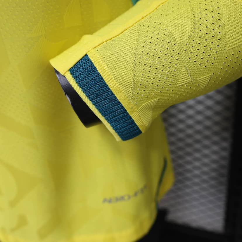 2026 Player Version Long Sleeve Brazil Home Shirt--8