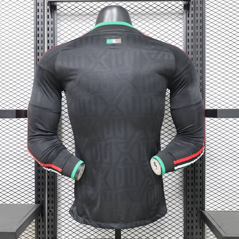 2026 Player Version Long Sleeve Mexico National Third Away Shirt--1