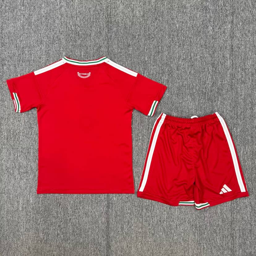 2026 Wales Home Shirt Kids Size--1