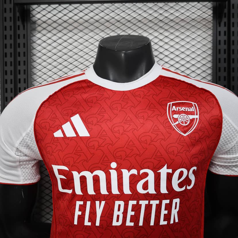 2025/2026 Player Version Arsenal Home Shirt--2