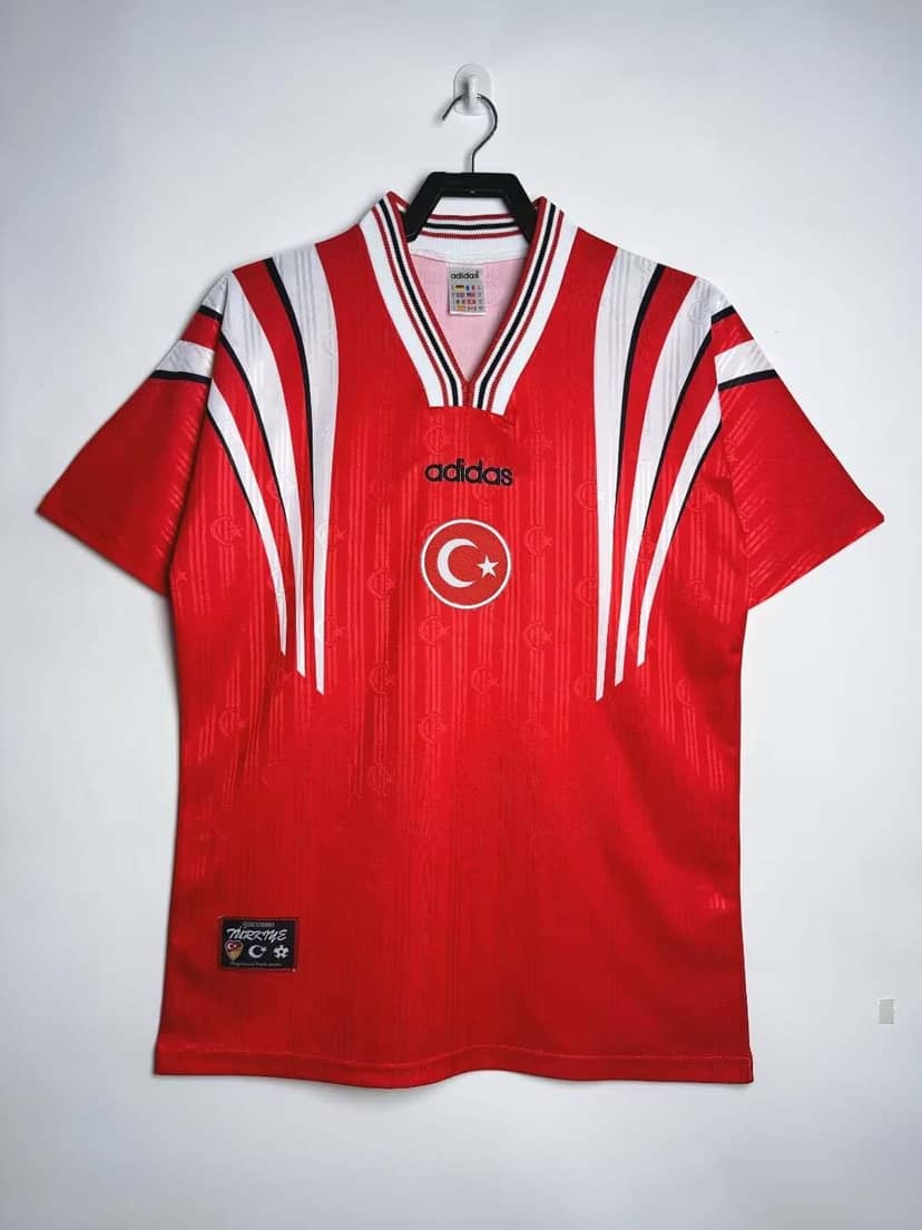 1996 Retro Turkey National Team Home Shirt