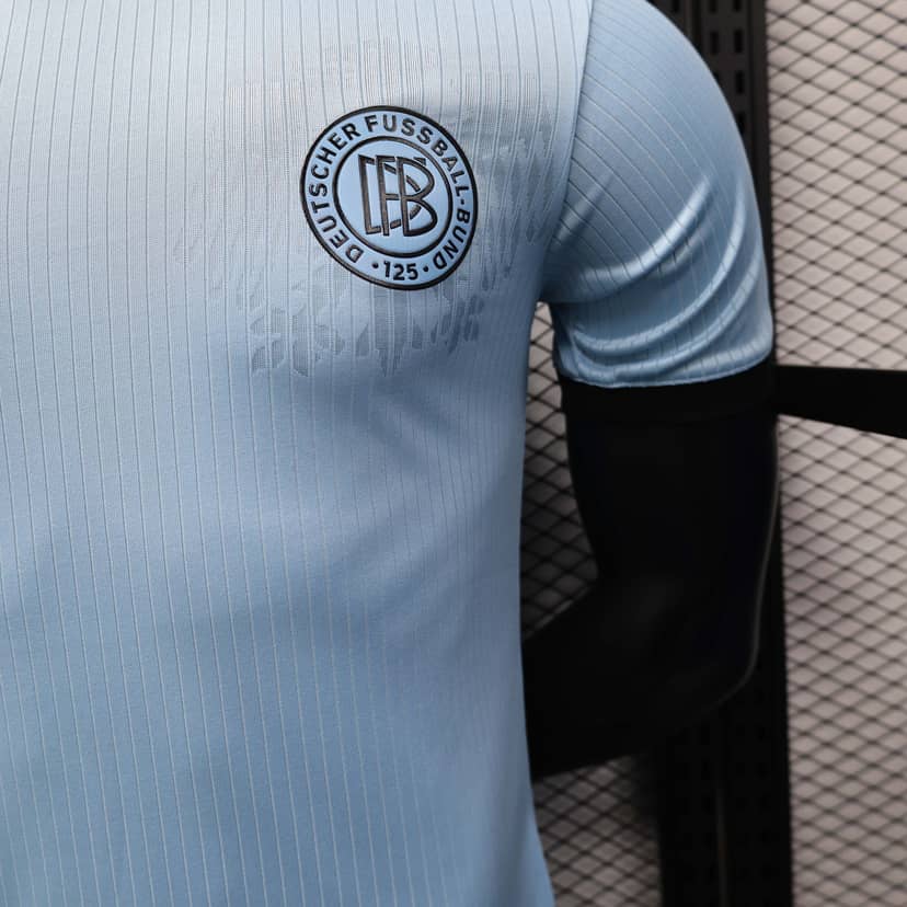 2025 Player Version Germany 125th Anniversary Edition Goalkeeper Light Blue Shirt--6