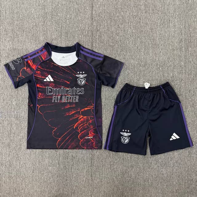2025/2026 Benfica Vhils Special Edition Starry Sky Purple Shirt Kids Size