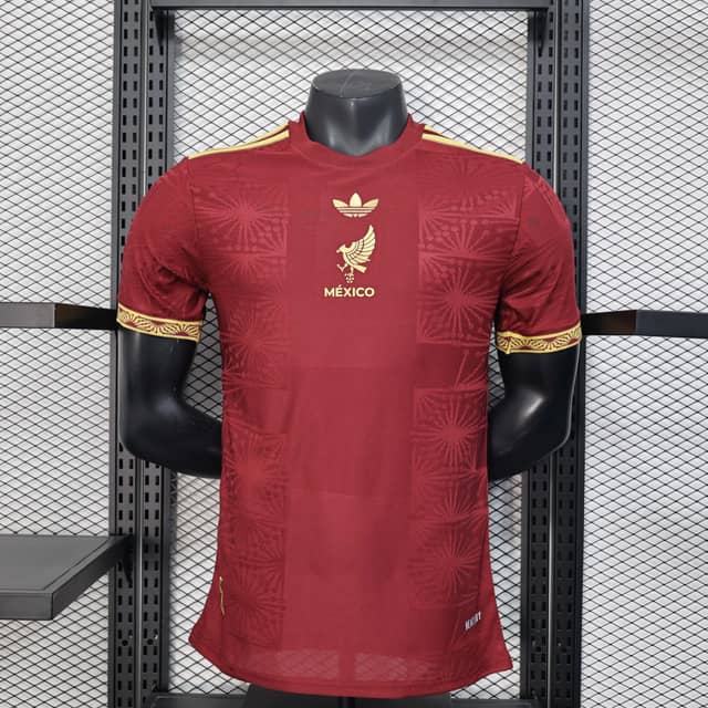 2025 Player Version Mexico National Gold cup Version Red Shirt