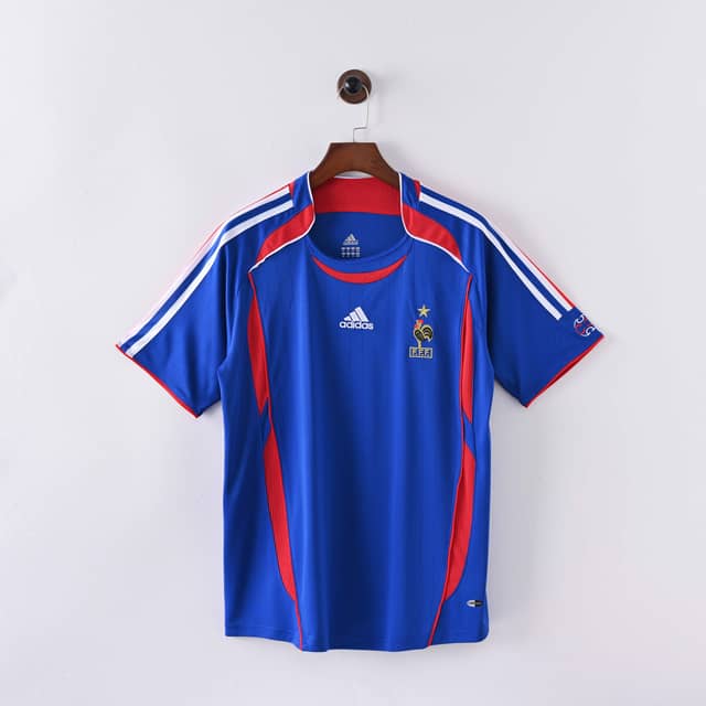 2006 Retro France Home Shirt