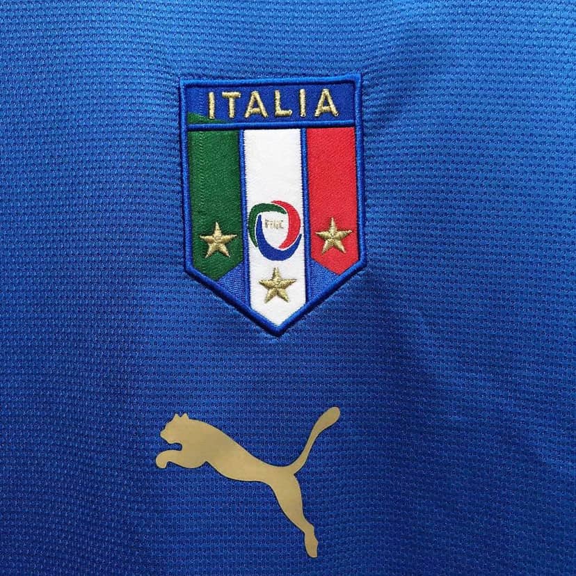 2006 Retro Italy Home Shirt--2