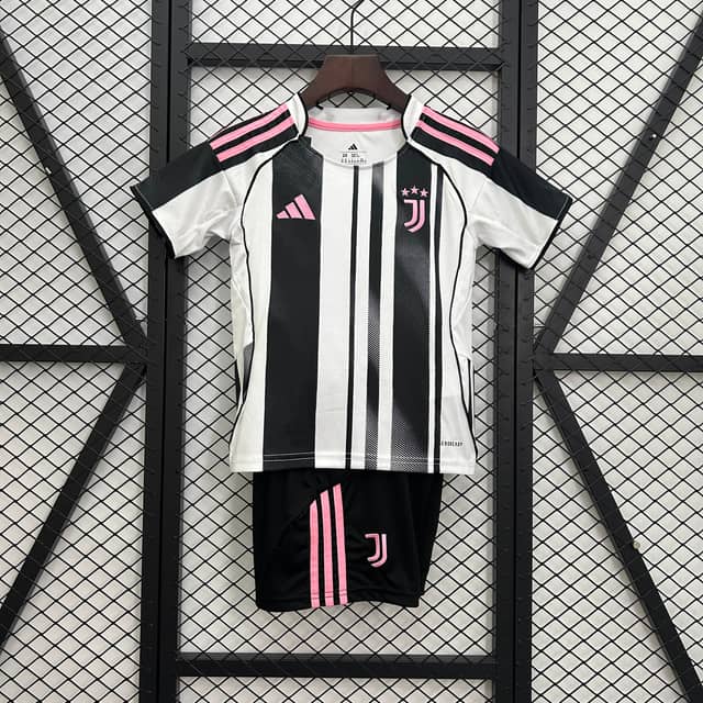 2025/2026 Juventus Home Jersey Kids Size