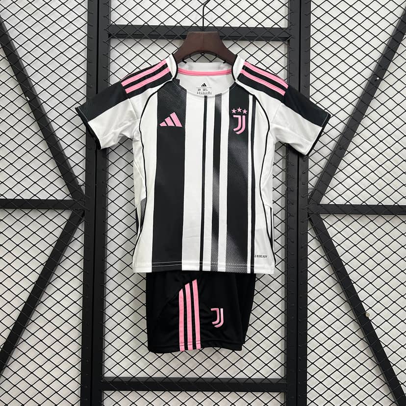2025/2026 Juventus Home Jersey Kids Size