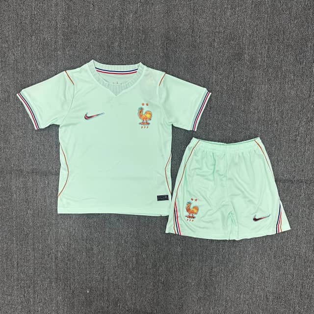 2026 France Away Shirt Kids Size
