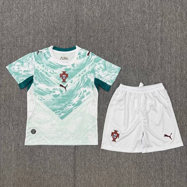 2026 Portugal Away Shirt Kids Size