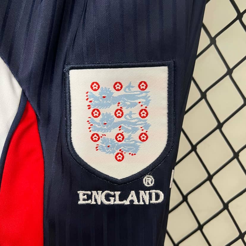 1998 Retro England Home Shirt Kids Size--7