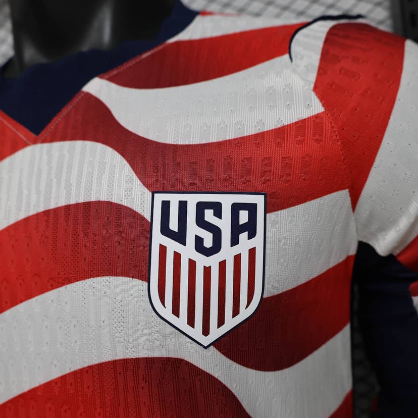 2026 Player Version Long Sleeve United States National Team Home Shirt--4