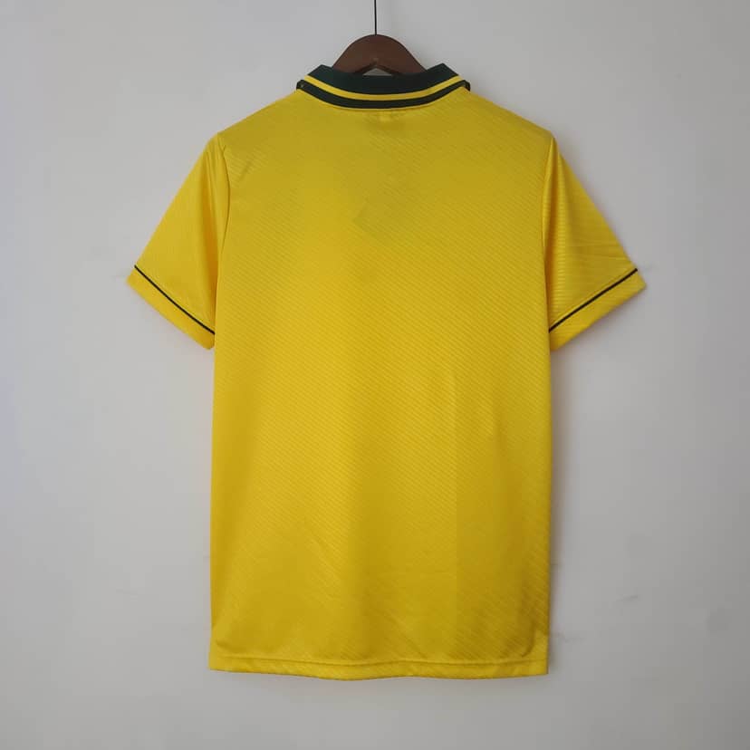 1994 Retro Brazil Home Jersey--1