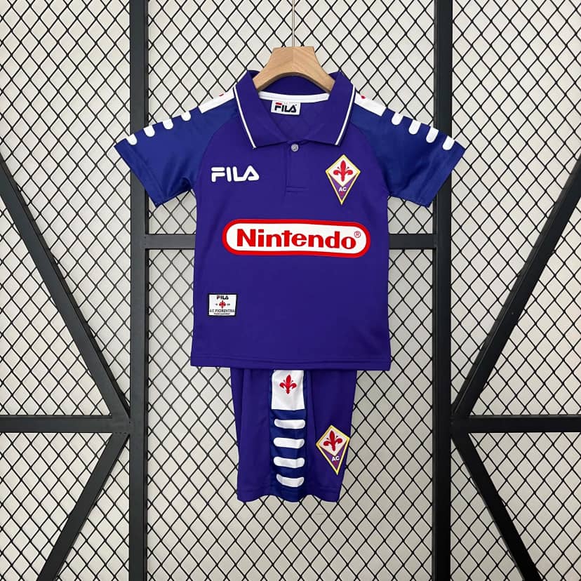 1998/1999 Retro Fiorentina Home Shirt Kids Size