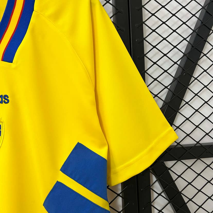 1994 Retro Sweden Home Shirt--4