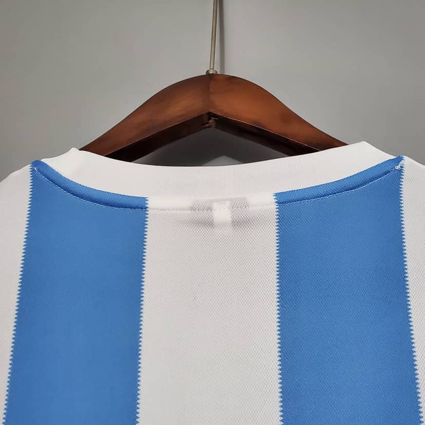 1986 Retro Argentina National Team Home Jersey--6