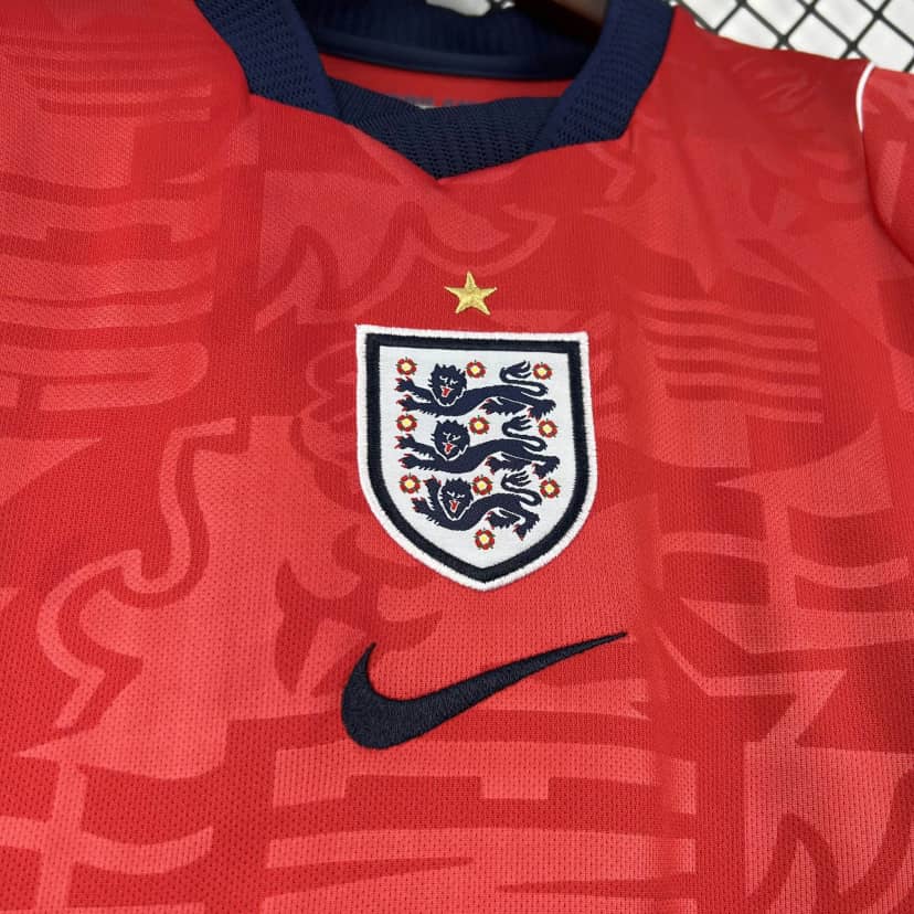 2026 England Away Shirt Kids Size--4