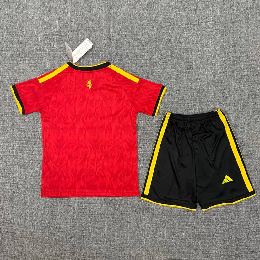 2026 Belgium National Team Home Shirt Kids Size--1