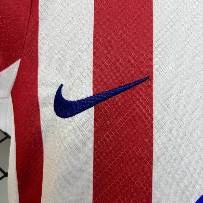 2025/2026 Atletico Madrid Home Jersey Kids Size--4