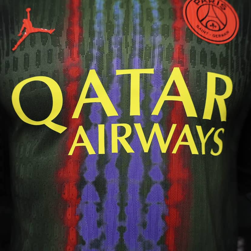 2026/2027 Player Version Long Sleeve Psg Paris Saint-Germain Third Away Shirt--4