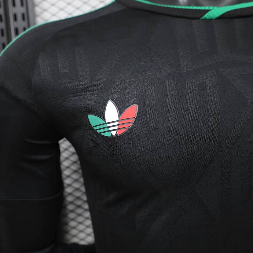 2026 Player Version Long Sleeve Mexico National Third Away Shirt--4