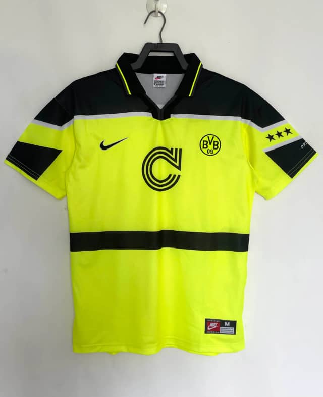 1996/1997 Retro Dortmund Champions League Final Shirt