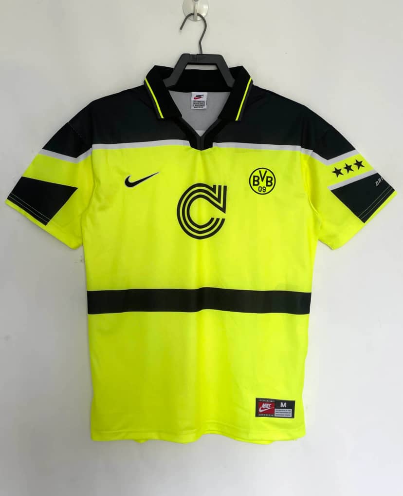 1996/1997 Retro Dortmund Champions League Final Shirt