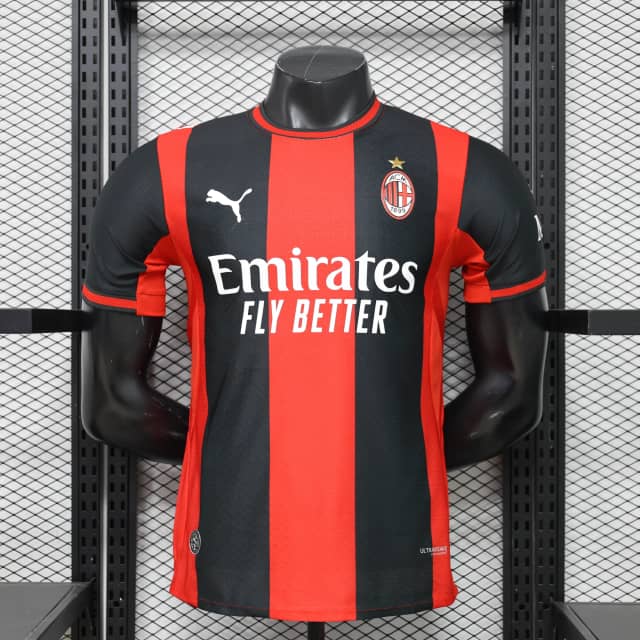 2026/2027 Player Version AC Milan Home Jersey