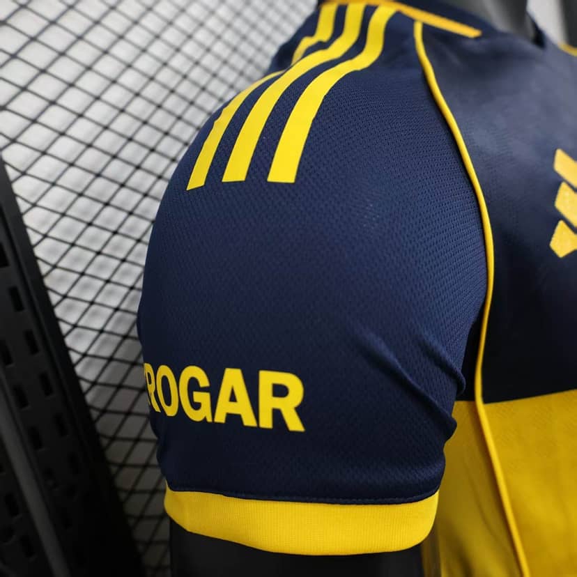2025/2026 Player Version Boca Juniors Home Jersey--7