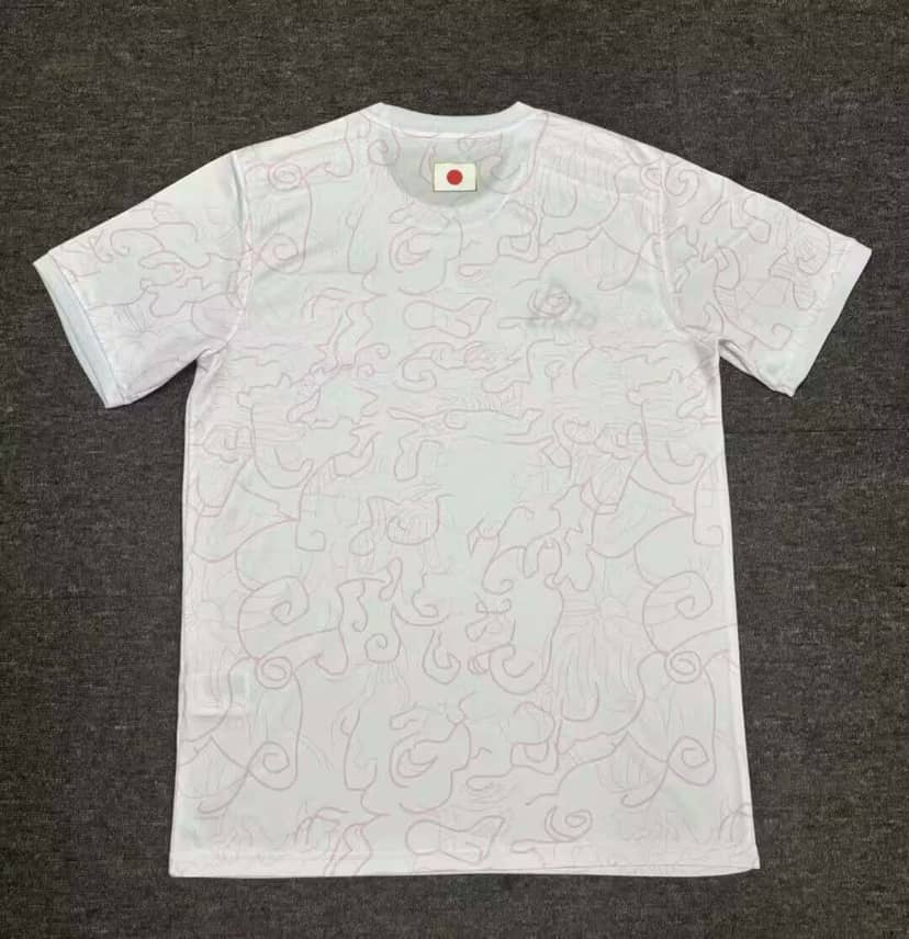 2025 Japan Training Wear White Shirt--1