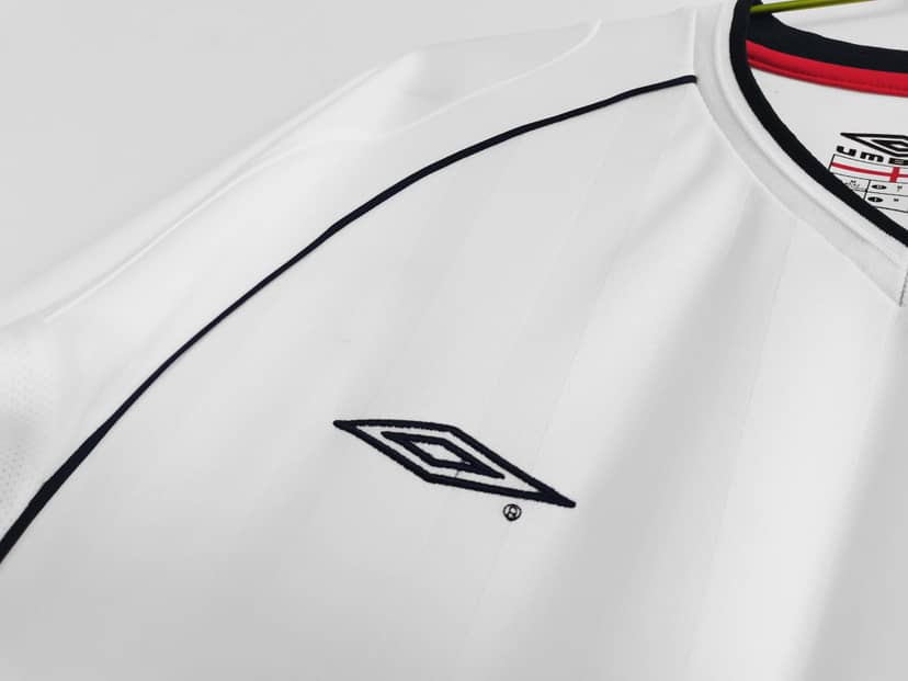 2002 Retro England Home Shirt--6