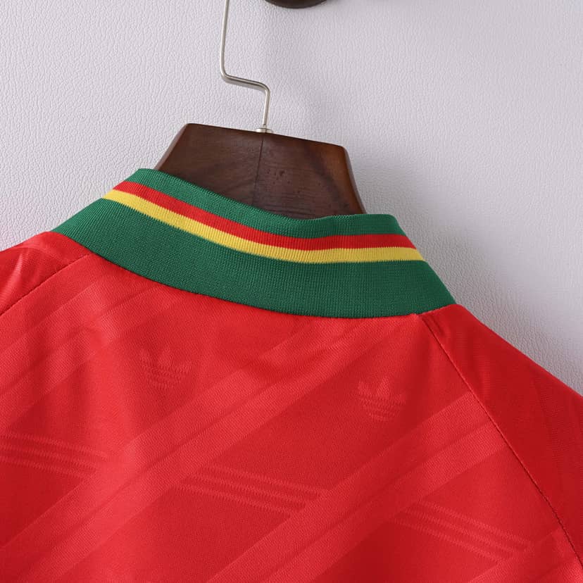 1992 Retro Portugal Home Shirt--3