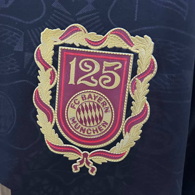 2024/2025 Bayern Munich 125th Anniversary Edition Black Shirt--5