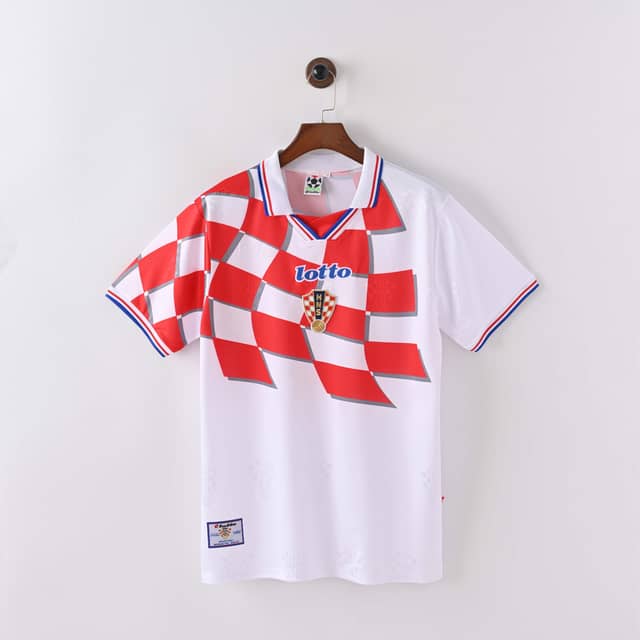 1998 Retro Croatia National Team Home Shirt