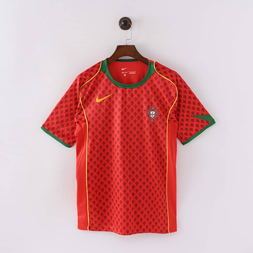 2004 Retro Portugal Home Shirt