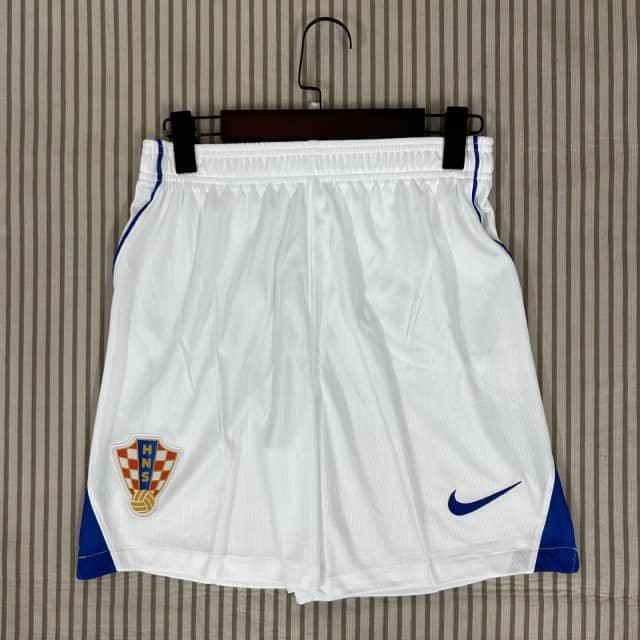 2026 Croatia National Team Home Shorts Shirt
