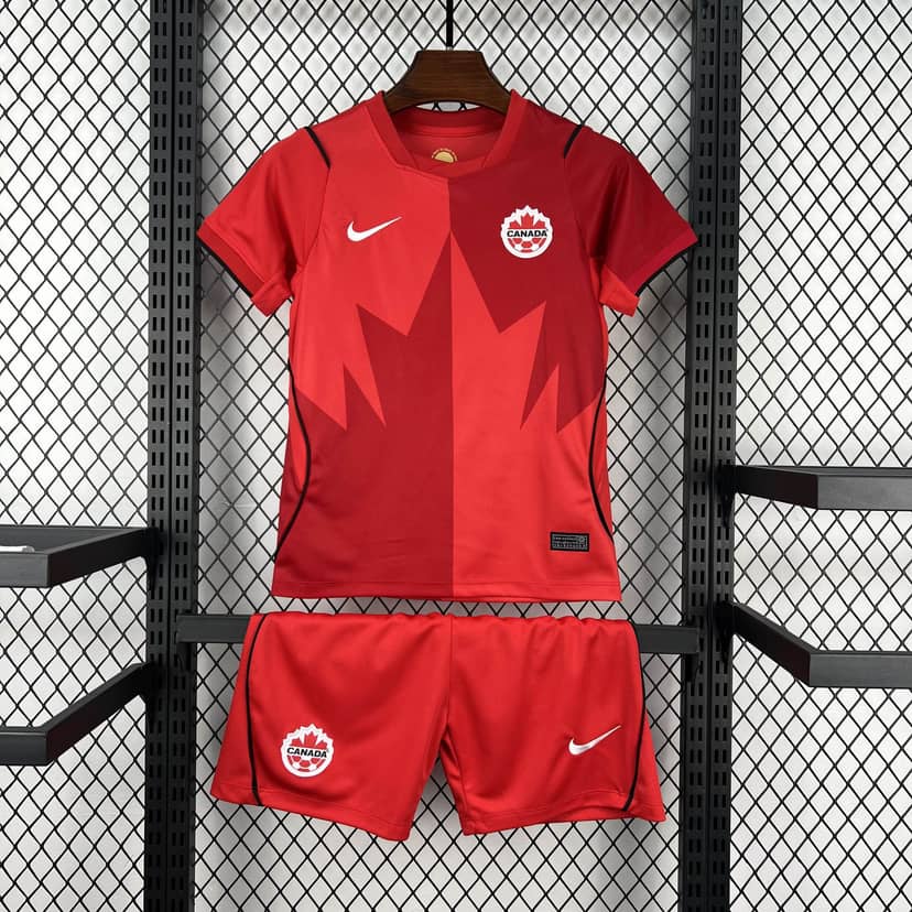 2026 FIFA World Cup Canada National Home Jersey Kids Size