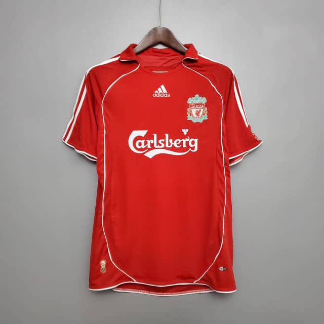 2006/2007 Retro Liverpool Shirt Home