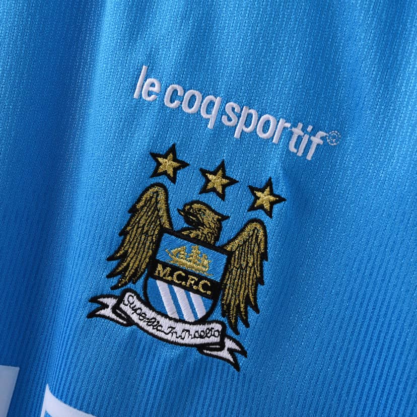 1999/2001 Retro Manchester City Home Shirt--5