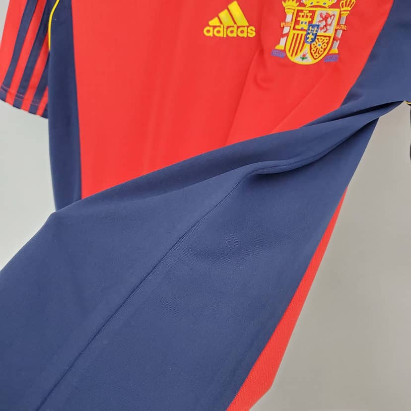 1998 Retro Spain Home Shirt--7